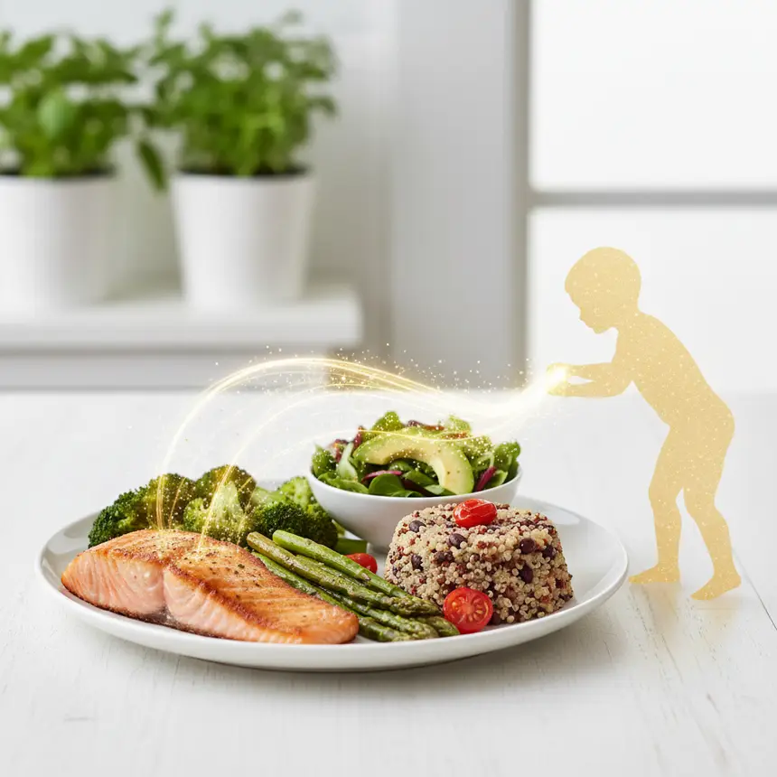 Balanced diet nutrition