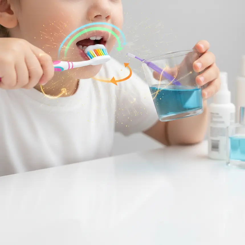 oral hygiene routine