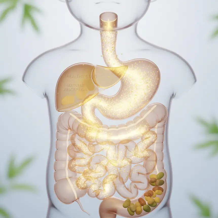 Newborn digestive system