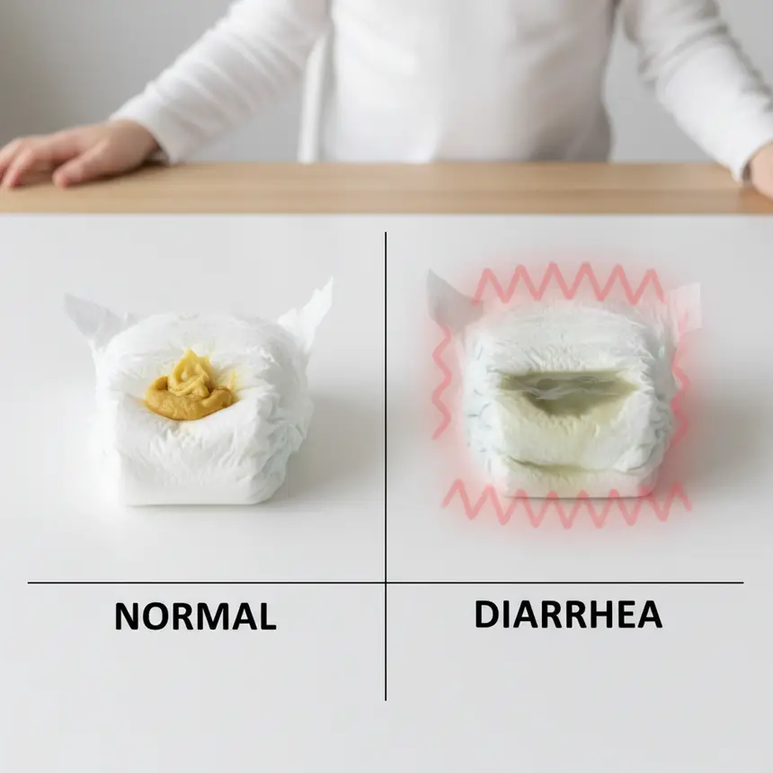 Loose stool vs. diarrhea