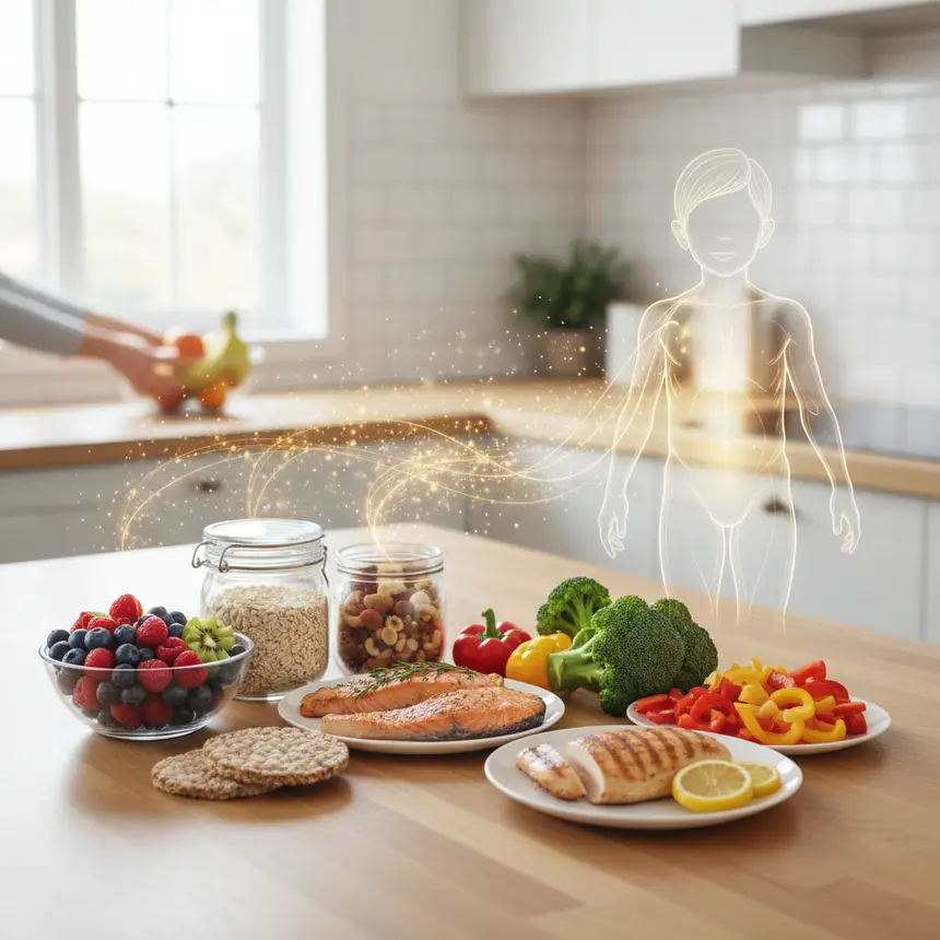 Balanced nutrition diet