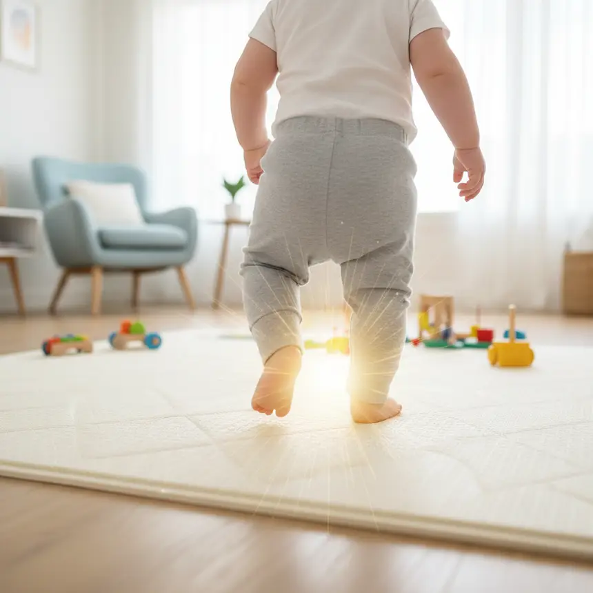 Baby first step, growth support
