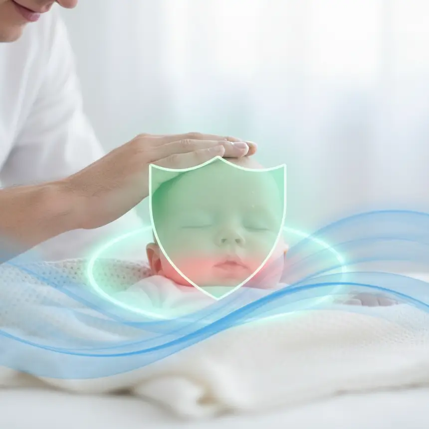 Baby health check, infant condition monitoring