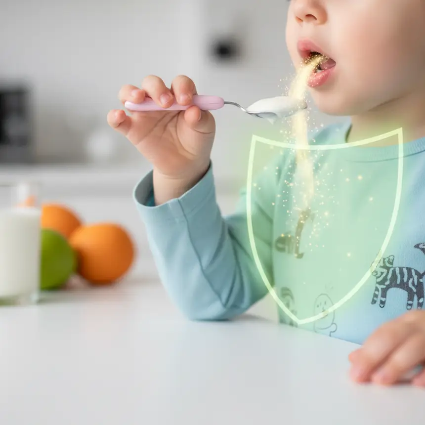 Child immunity, nutrient intake