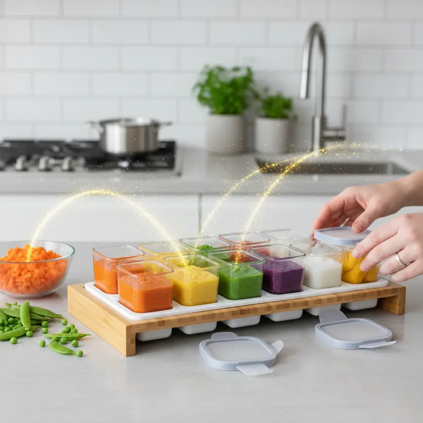 Baby food prep hygiene