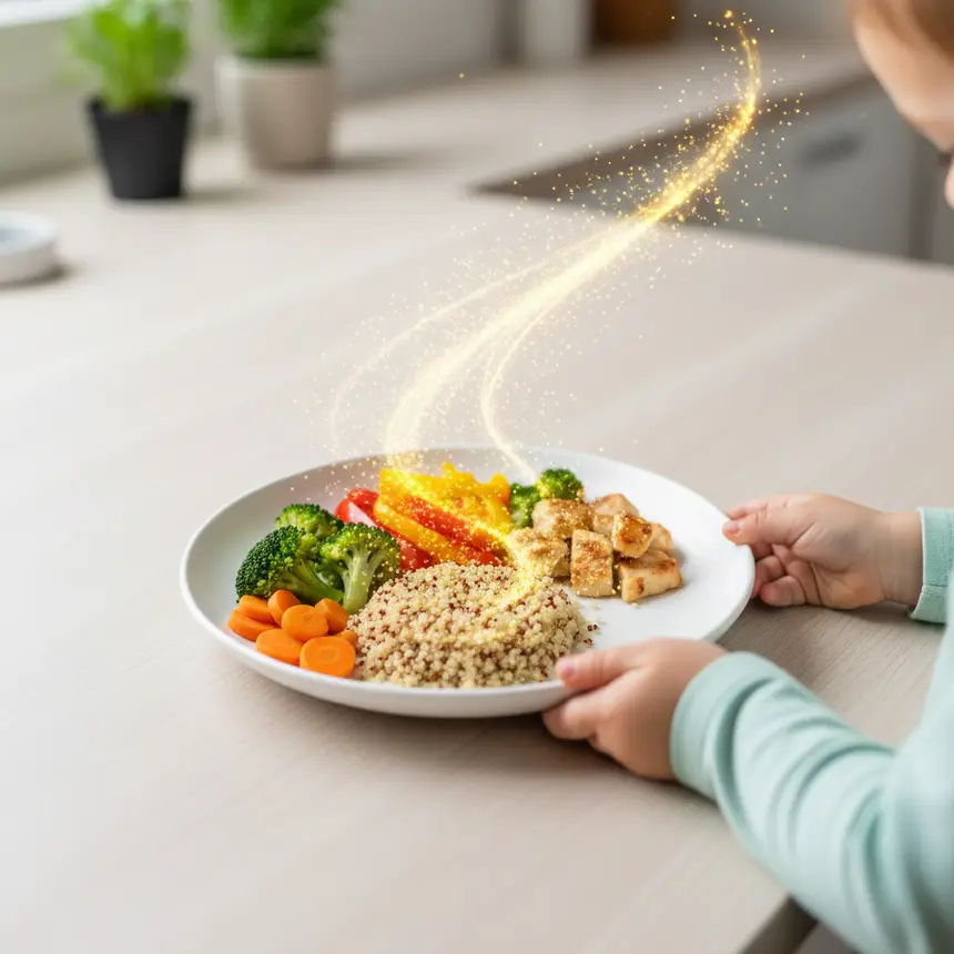 child nutrition, balanced diet, healthy development