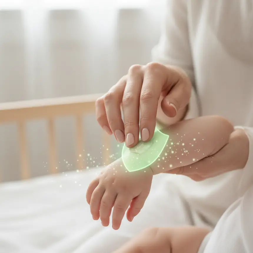 Baby skin soothing moisturizing