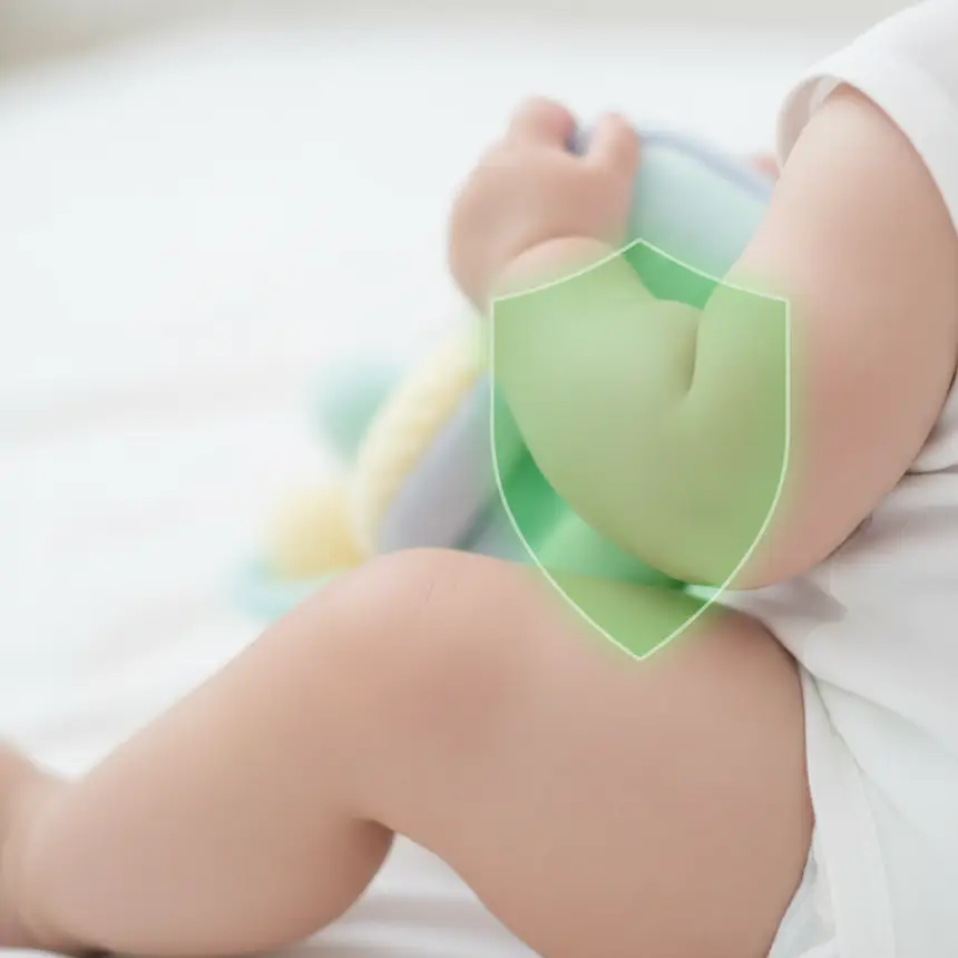 Baby skin health maintenance