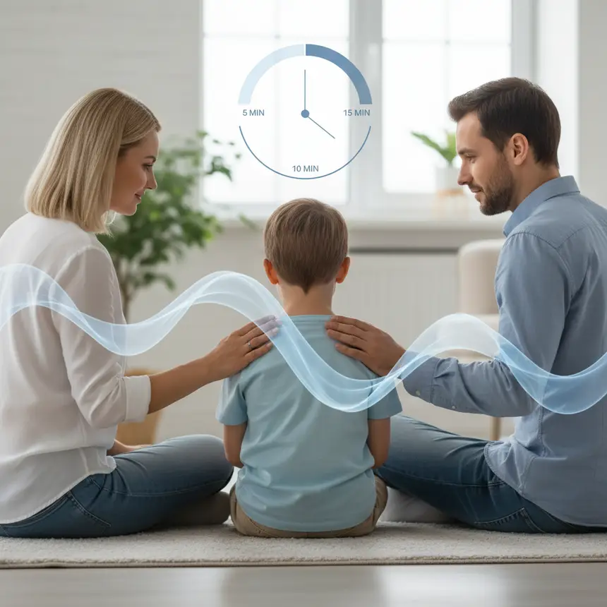 Overcoming separation anxiety, gradual separation