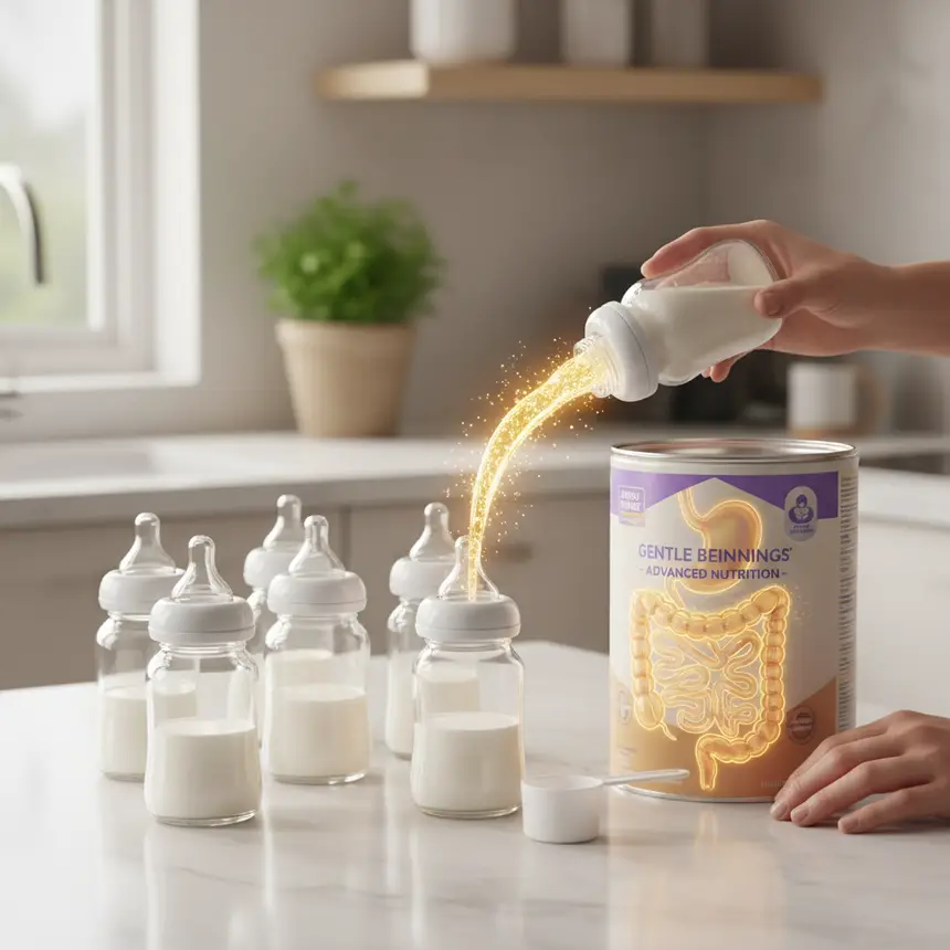 Infant nutrient absorption