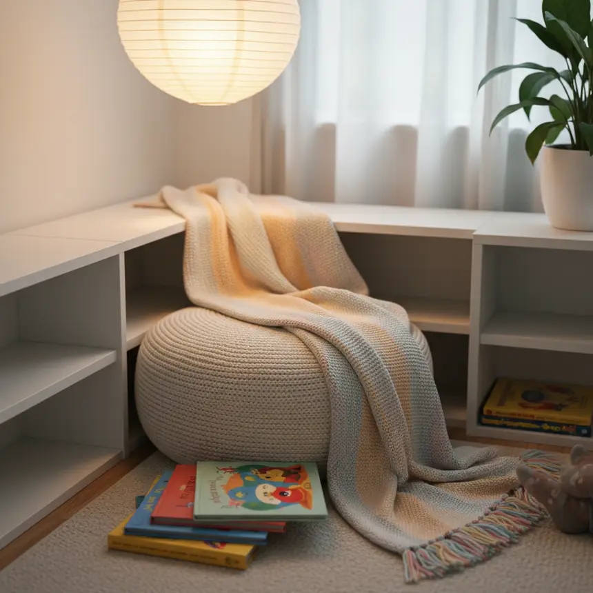 cozy reading nook