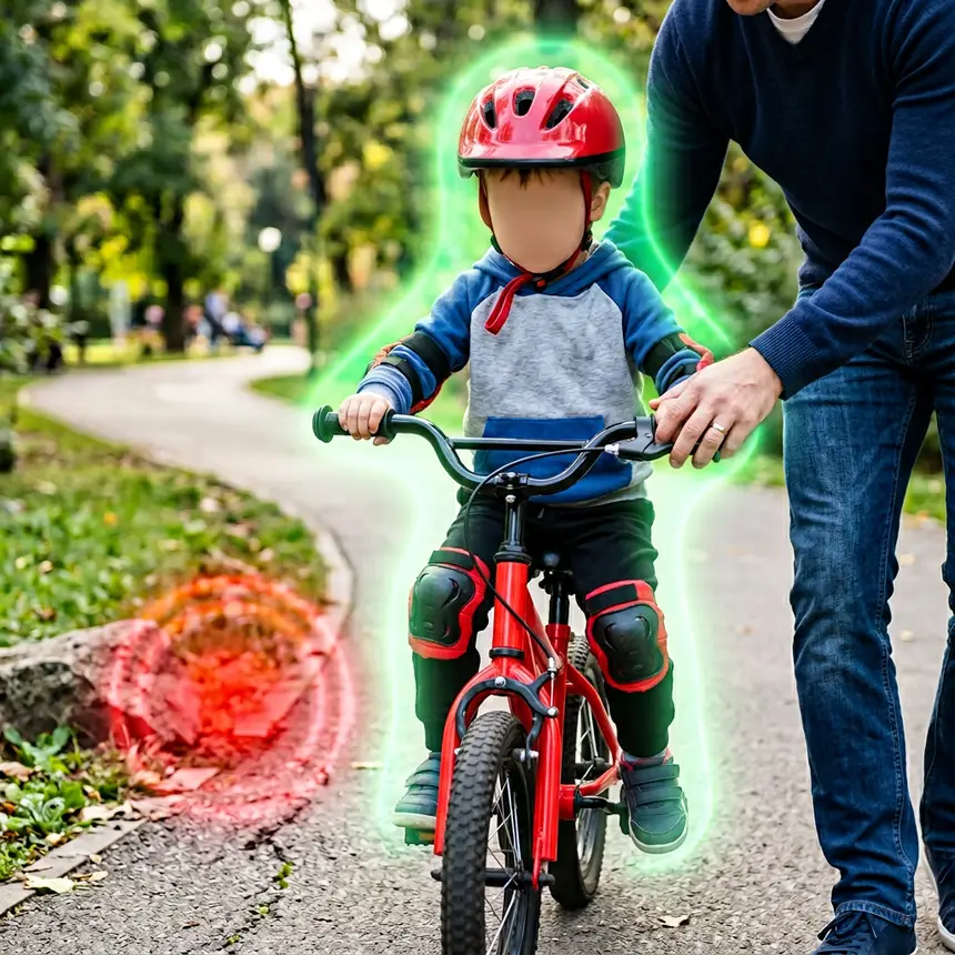 Child safety education protective gear