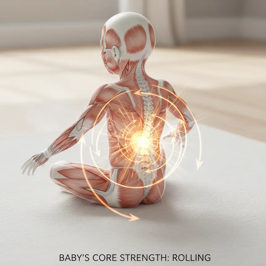 Baby muscle development