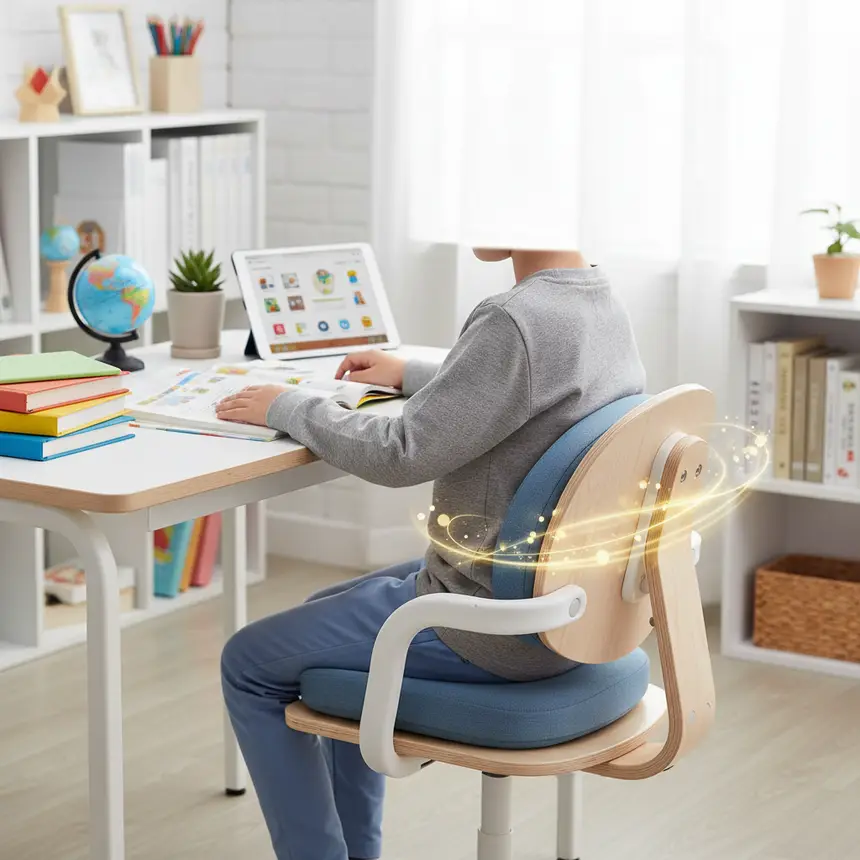 Posture correction environment, spine support