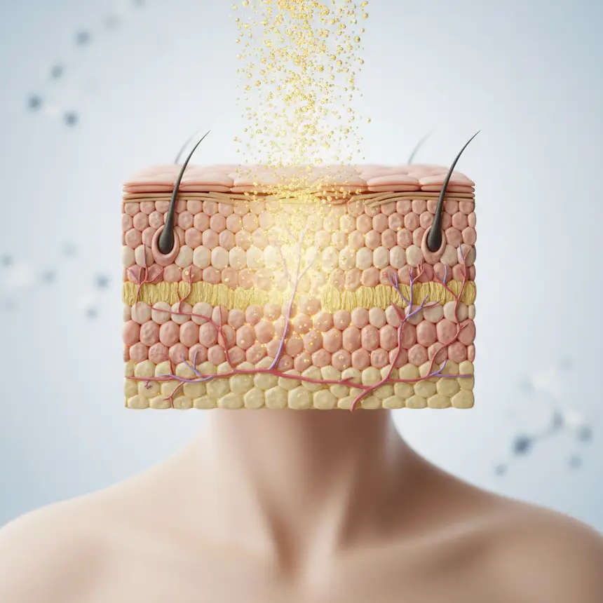 Skin nutrient absorption