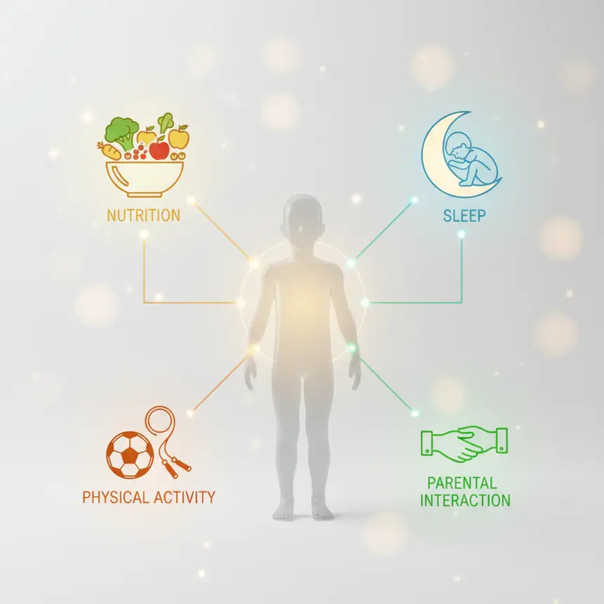 child growth factors, developmental environment, nutrition sleep