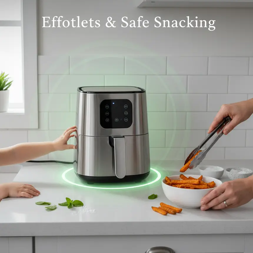 Snack preparation safety