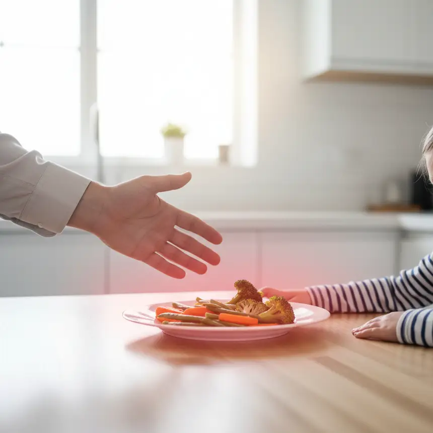 Child picky eating, mealtime struggle