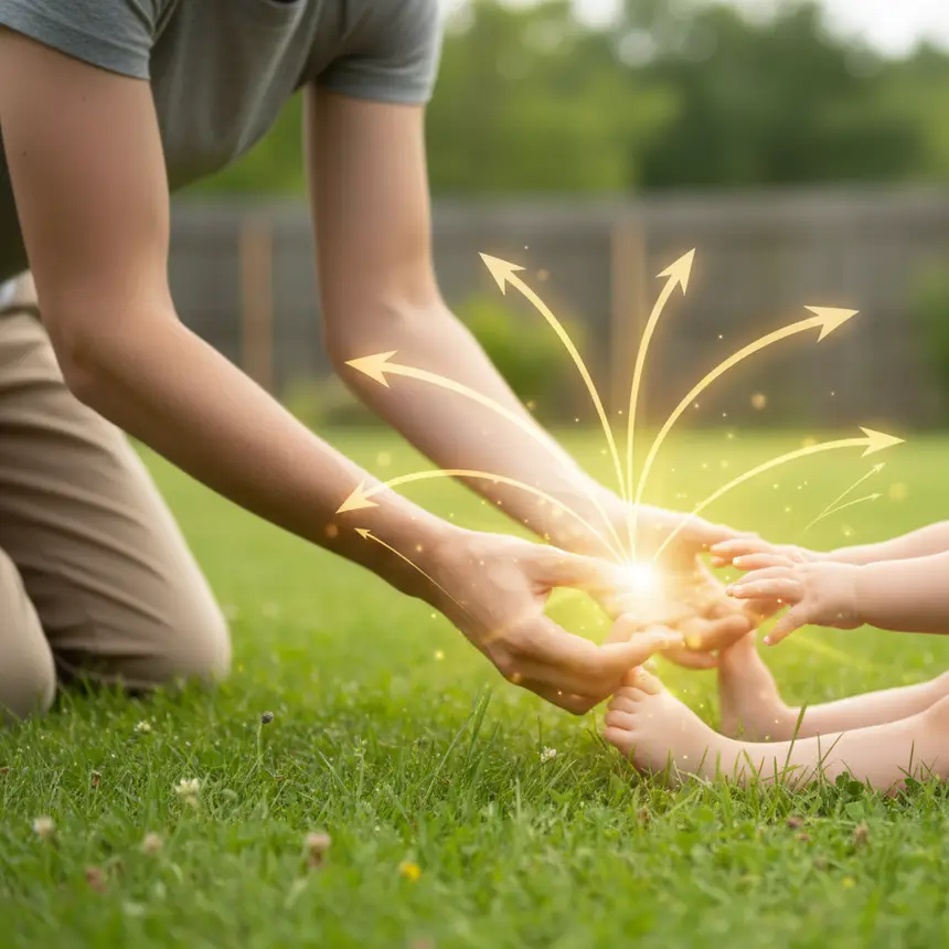 Child growth journey parenting